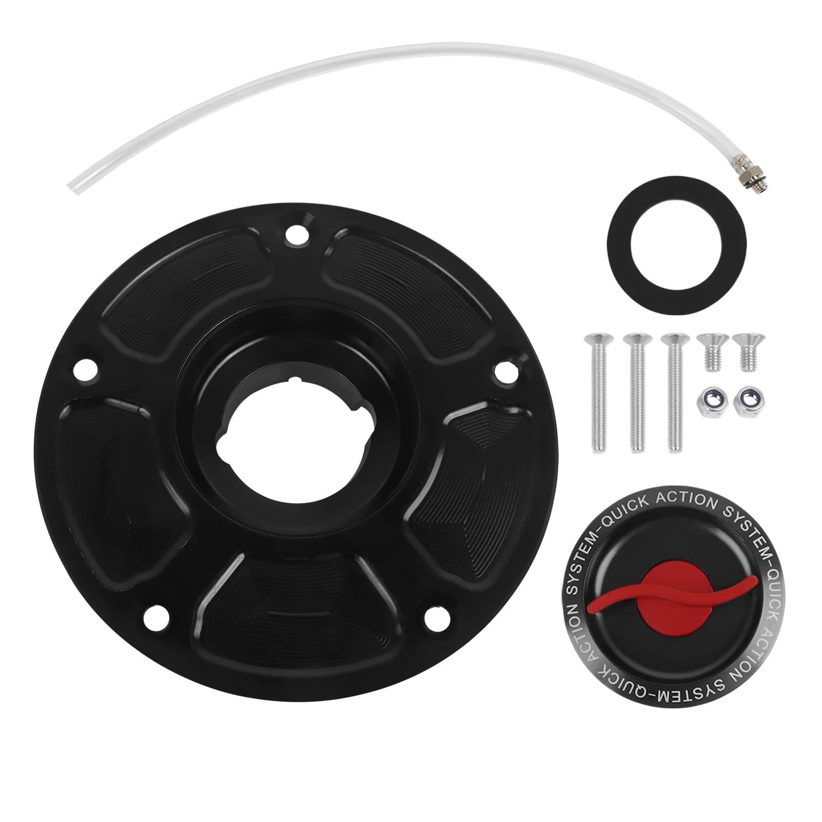 Tappo Serbatoio Per CBR600RR ABS CBR600F CBR929/954 CBR1100/XX | Tappo Serbatoio Carburante \Accessori Copri Serbatoio Olio A Sgancio Rapido Keyless Racing(Style Z-Titanium)