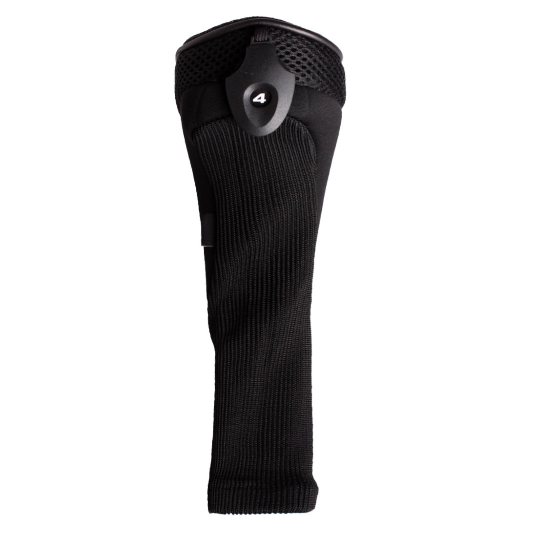 Andux coprimazza da Golf per ibridi 4pcs/Set Intercambiabile No. Etichetta CTMT-01 (Nero)