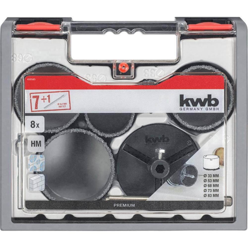 KWB 49499505 - Tiler set de 7 piezas