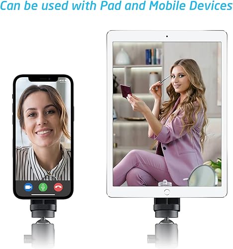 Miniatura 3 de WixGear Magnetic Tripod Mount Strong Phone Holder for Tripod Compatible with iPhone and Android Devices