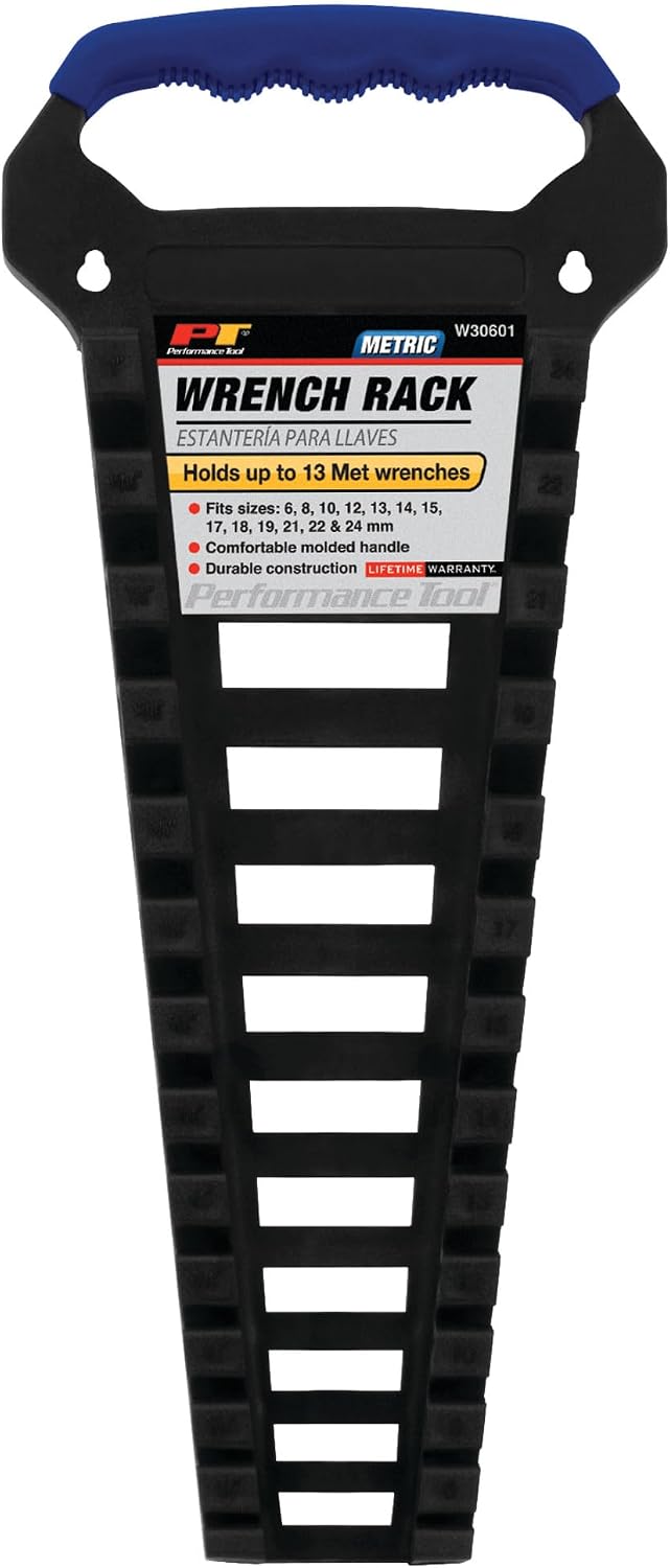 Performance Tool W30601 13pc Wrench Rack