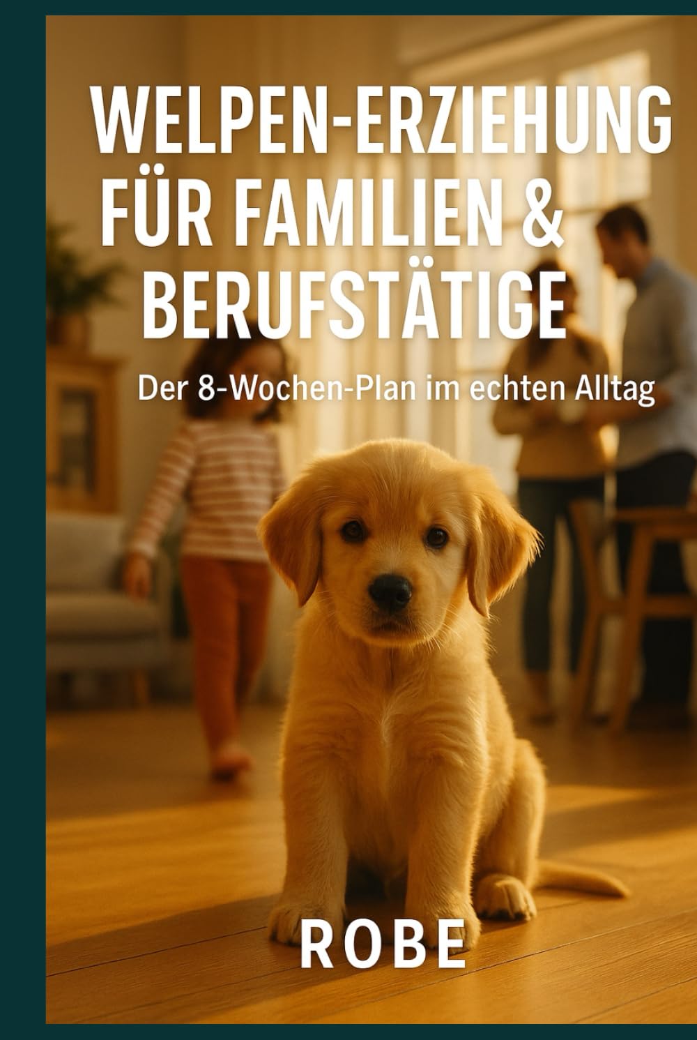 Welpen-Erziehung für Familien und Berufstätige: Der 8-Wochen-Plan im echten Alltag – entspannt, alltagstauglich, ohne Stress Autor: Robe