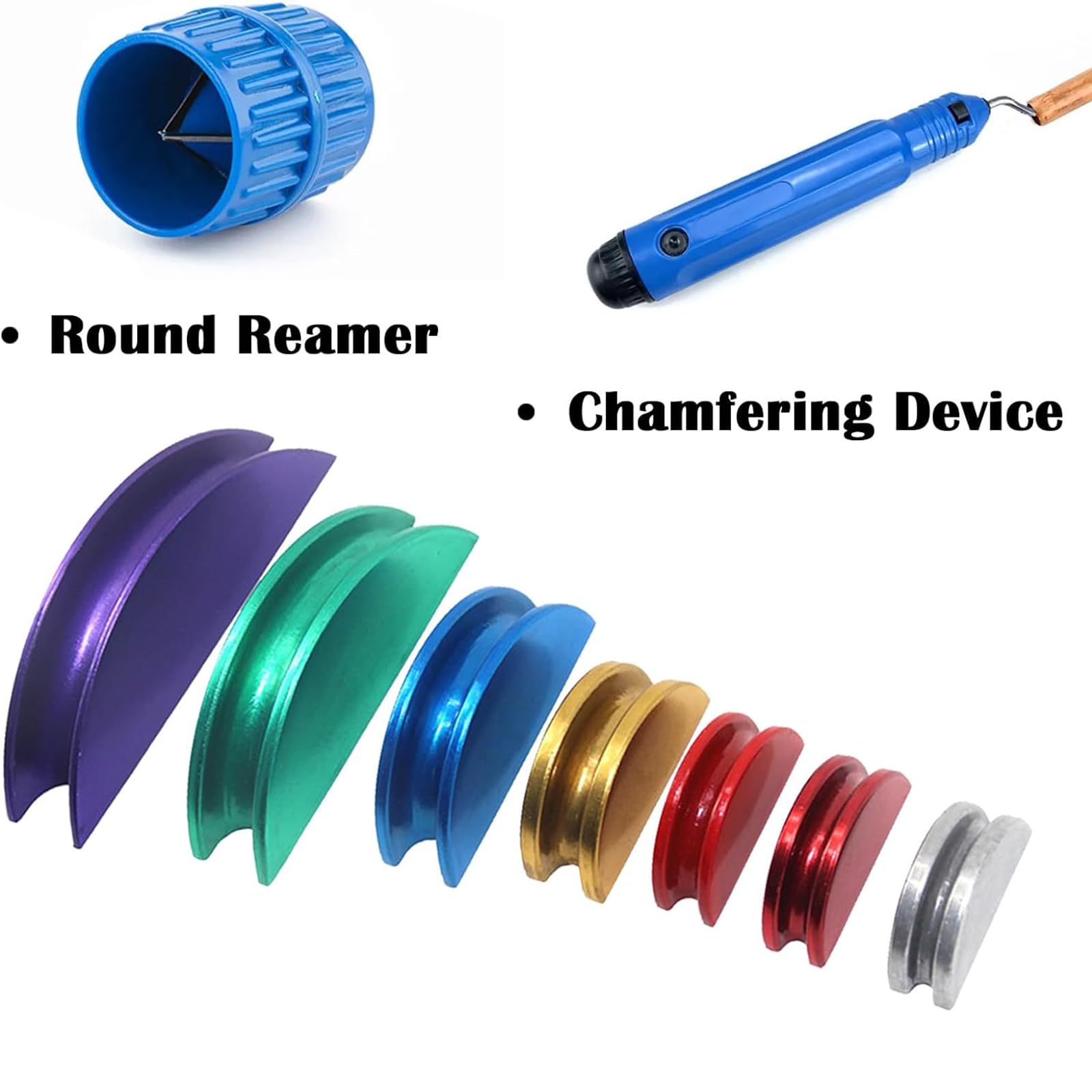 Rohrbieger,manueller Rohrbieger 1/4"- 7/8",Metall Rohrbiegemaschine mit Rückbiegefunktion und Rohrschneider Entgrater,90°Rohrbiegegerät geeignet für Kupferrohre und bremsleitung biegewerkzeug