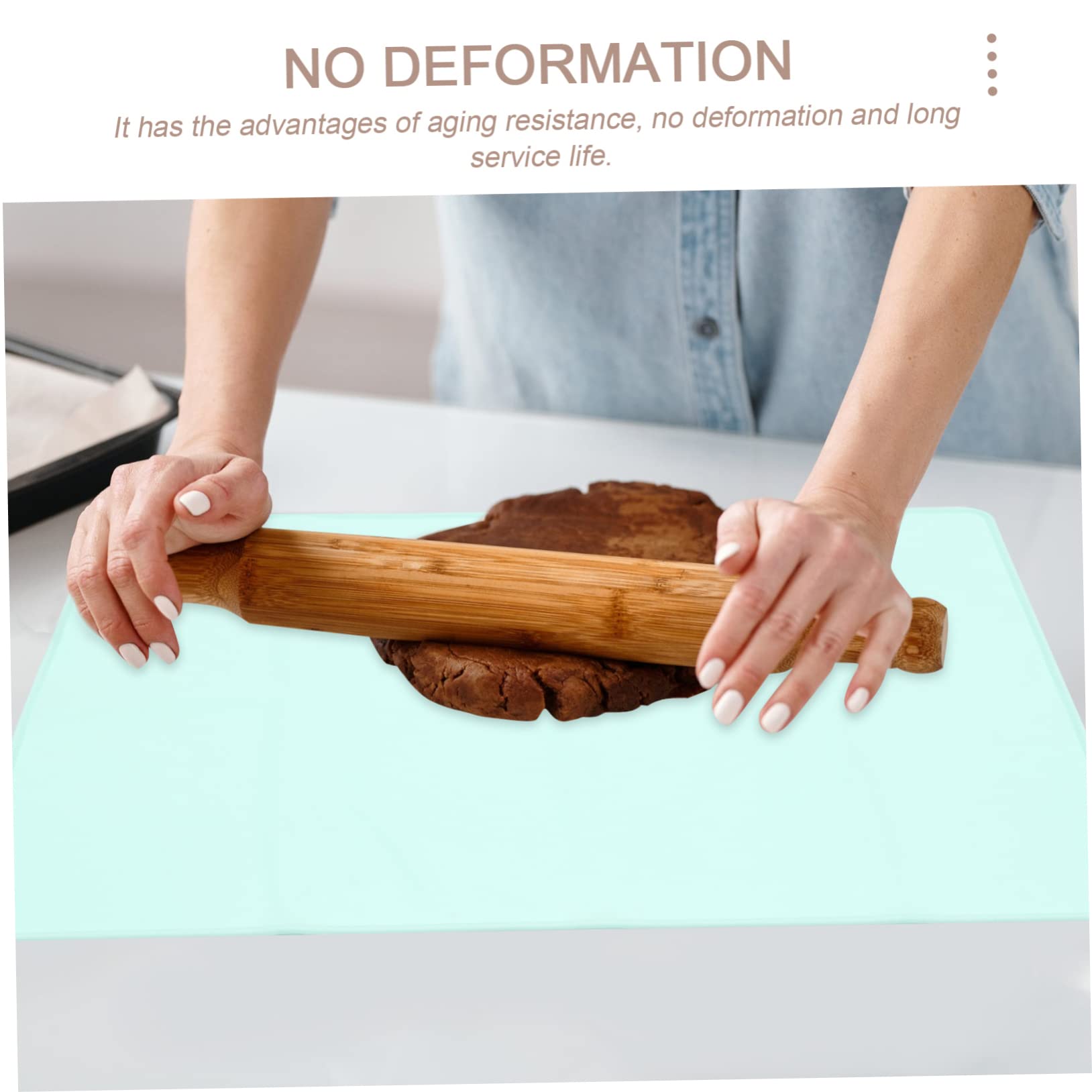 Tappetino in Silicone Per Impasto Da Banco Scala Di Misurazione Resistente All Usura Antiscivolo Riutilizzabile Per Preparazioni Dolciarie e Uso Domestico