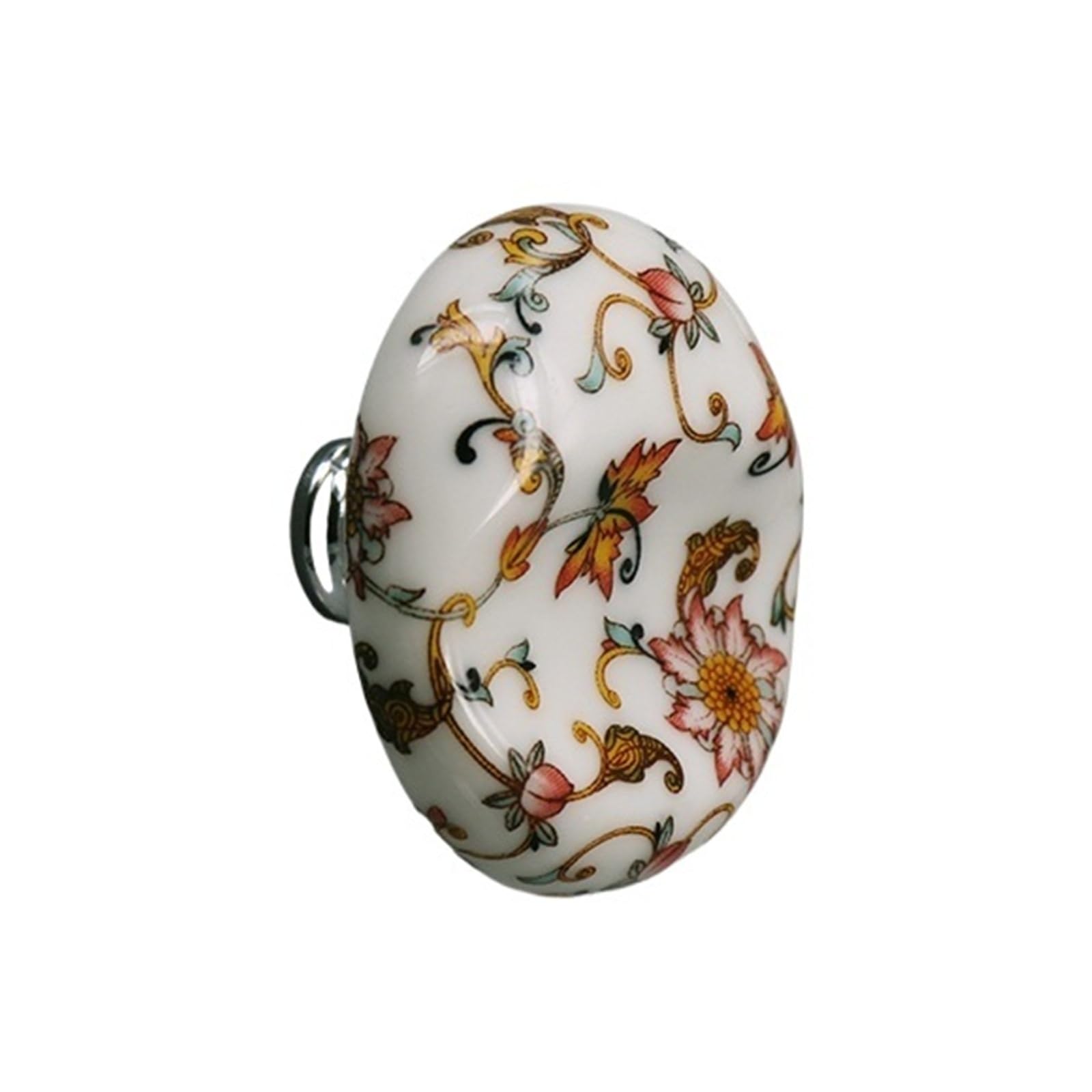 PADGCNOR Single Hole Handles Ceramic Drawer Knobs, Colorful Porcelain Cabinet for Home Decor, Dresser for Room, Cupboard(Color 11)