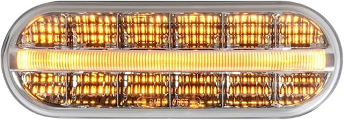 GG Grand General 74851 Luz sellada (Oval Prime Spyder ámbartransparente 14 LED)