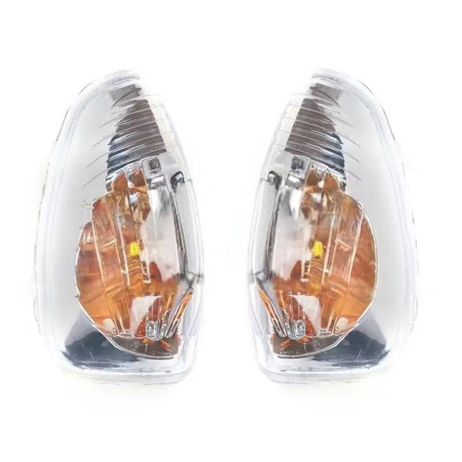 Lámpara De Espejo Lateral Para Coche Luz De Señal De Giro Sin Bombilla Para Renault Para Master 2010-2018(1 Left and 1 Right)