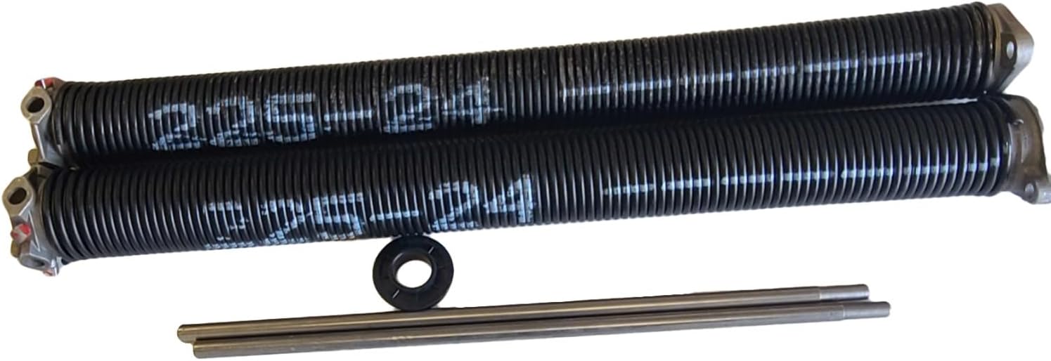 SS Pair of 225 X 2" X 22" - 36" Garage Door Torsion Springs with Winding Bars (24)
