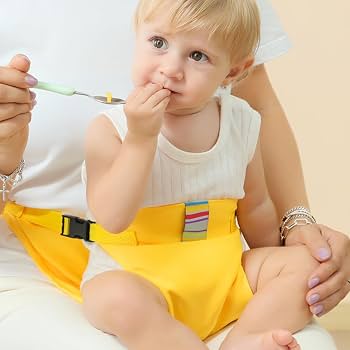 Cintura Di Sicurezza Universale Portatile Per Seggiolone – Si Adatta A Quasi Tutti I Modelli, Per Bambini Da 0 A 2 Anni, Ideale Per Viaggi E Ristoranti