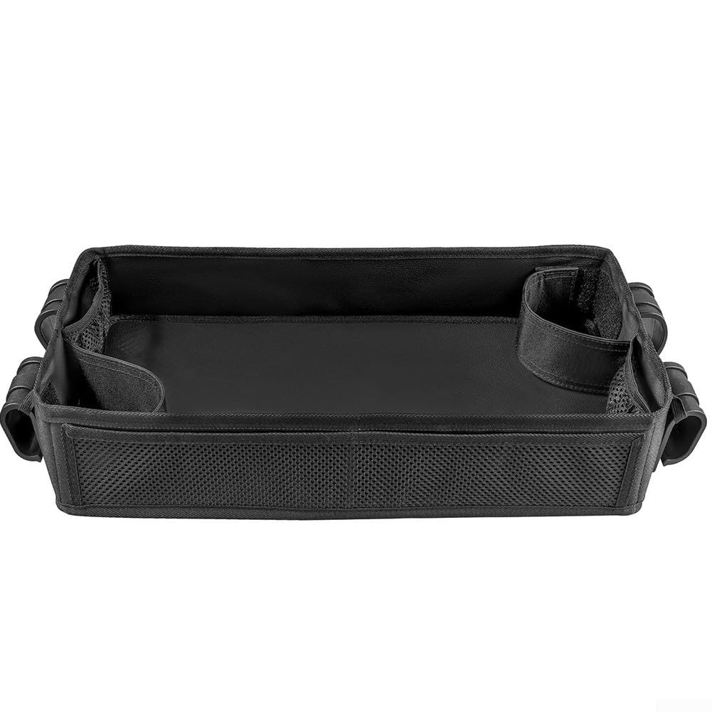 Funktionales Snack-Tablett für Wagen mit intelligenten Aufbewahrungsmöglichkeiten (L)