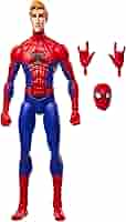 ピーターパーカー　ミニスタチュー スパイダーマン：スパイダーバース SVアクション ピーター・B