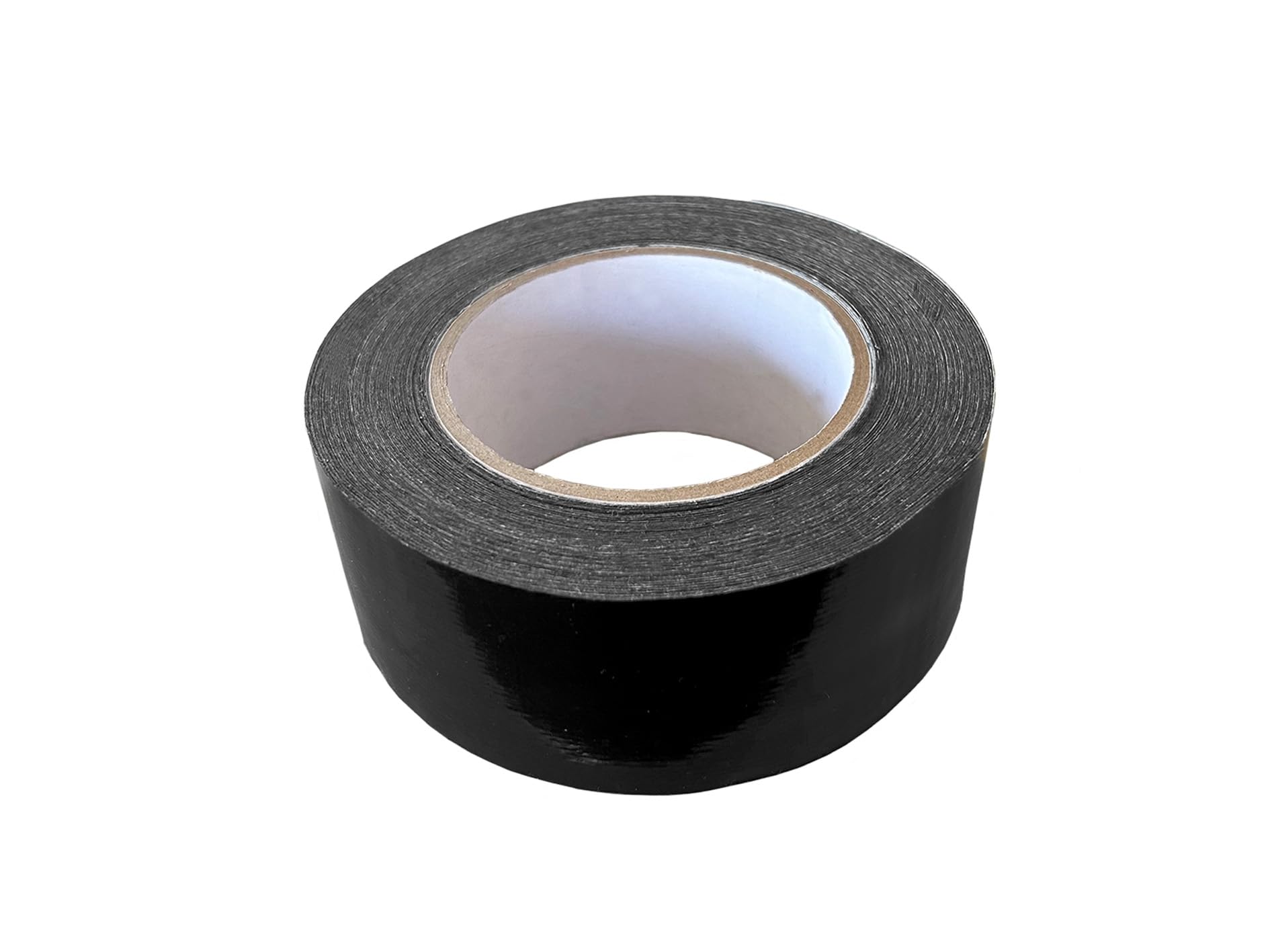 Cinta adhesiva negra de 50 mm x 50 m, 24 rollos, fuerte y versátil para reparaciones, construcción e industria, cinta adhesiva de reparación, cinta adhesiva blindada