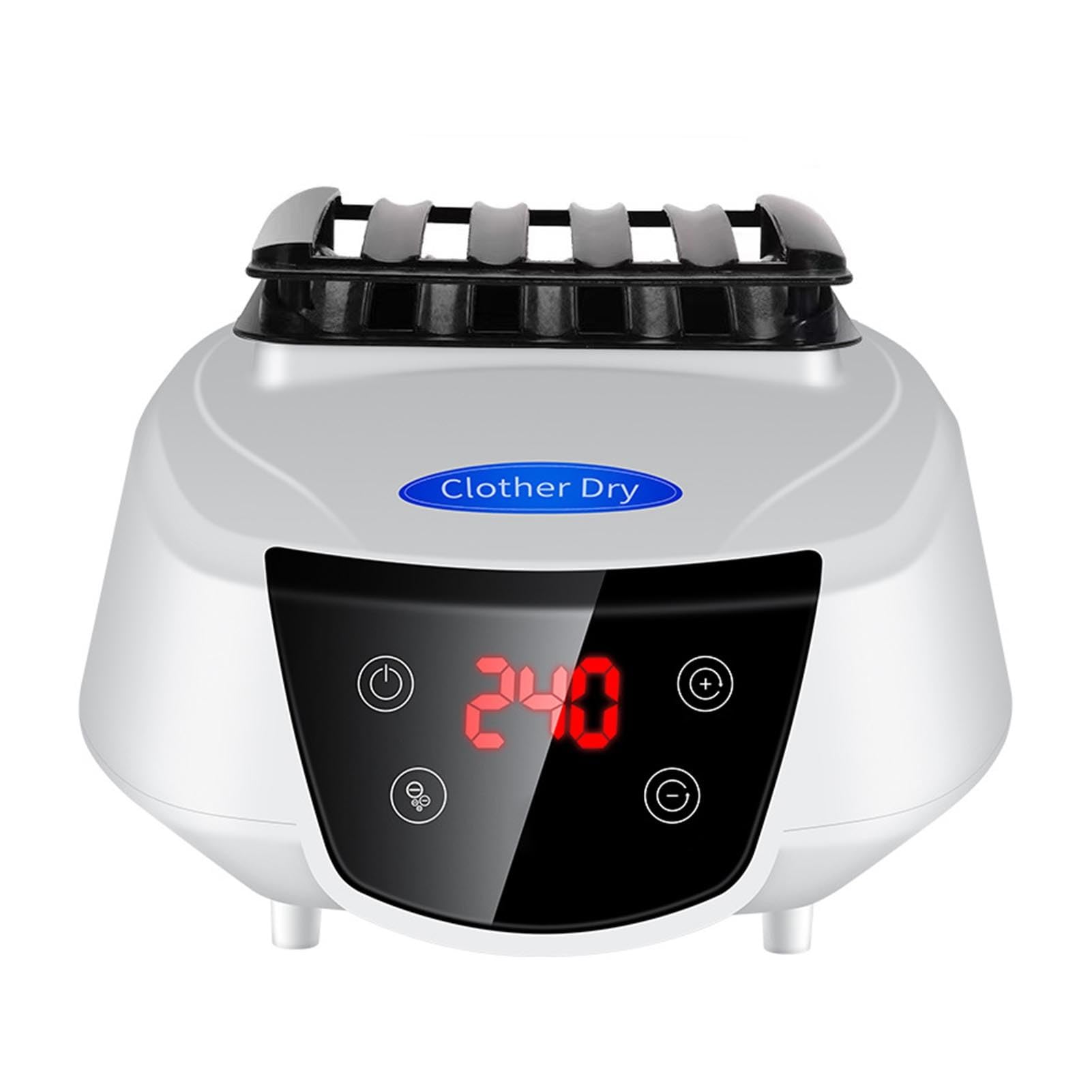 Sèche-Linge Électrique Portable 2300 W avec Minuterie, Mini-Armoire De Séchage for Maison, Appartement, Voyage, Camping-Car, Rapide, Efficace Et Facile À Utiliser Et À Ranger.