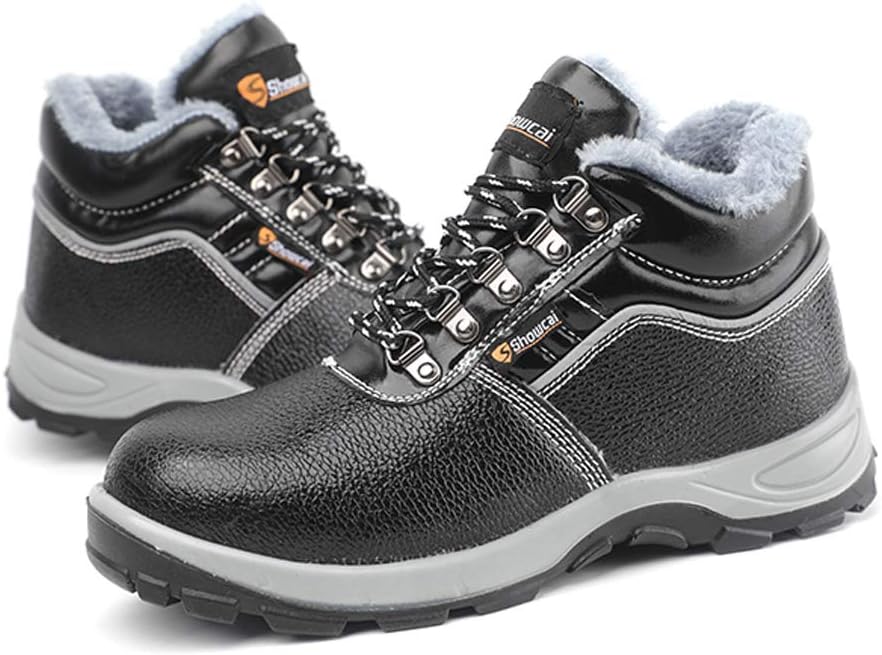 showcai Unisex کفش کار با انگشت پا صنعتی