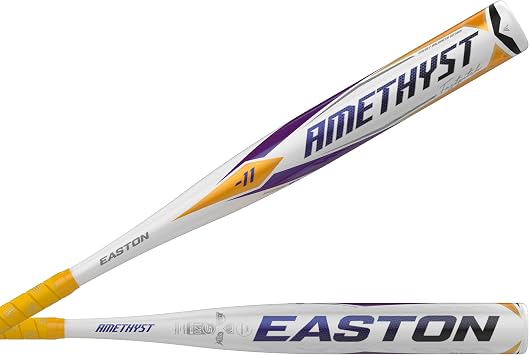 Easton | Amethyst Fastpitch Softball Bat | -11 Drop | 1 Pc. Alloy | Approved for All Fields