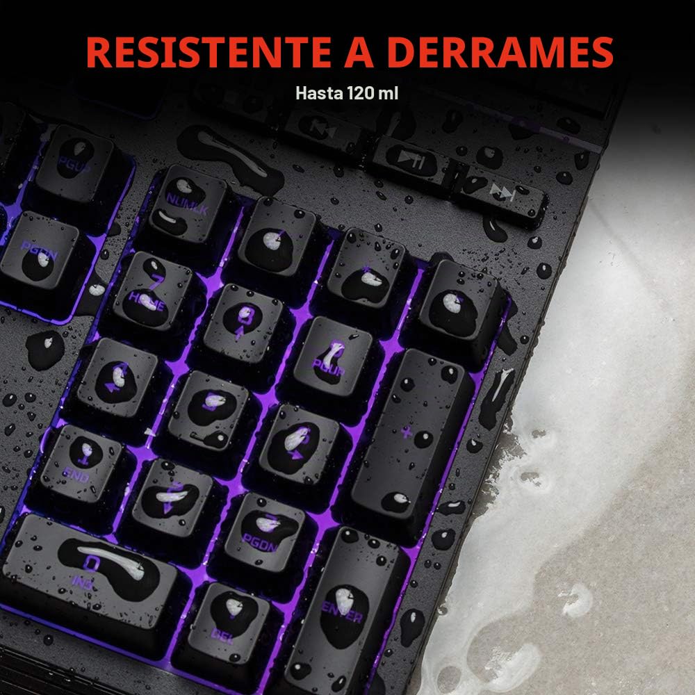 HyperX Alloy Core RGB – Teclado de membrana para Gaming (US layout)