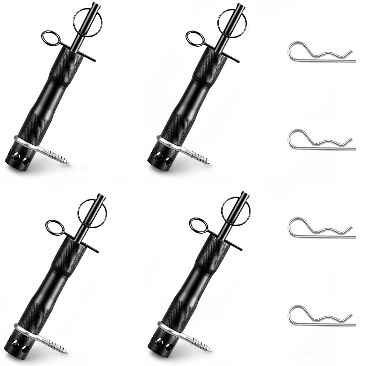 Lot de 4 alarmes portables 209 Primer pour voyage de camping