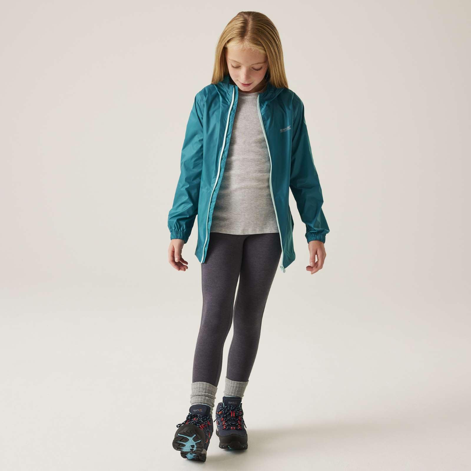 Regatta Kids Pack It Jacket Waterproof Shell Chubasquero Unisex