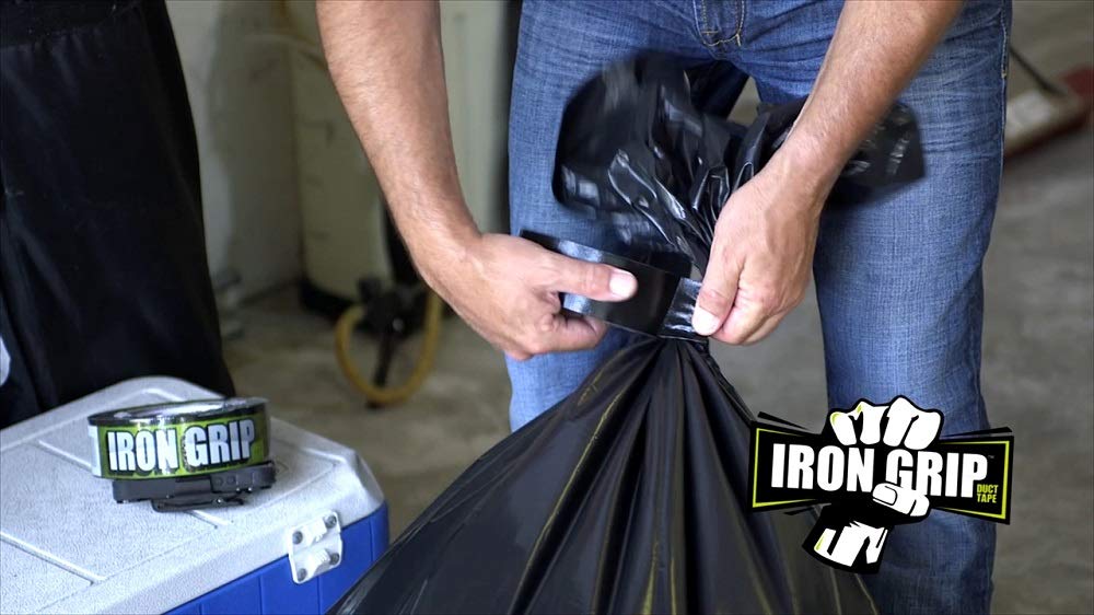 IPG IG212 Cinta Adhesiva Resistente, Negro, (Rollo Individual), 1.88" x 10 yd
