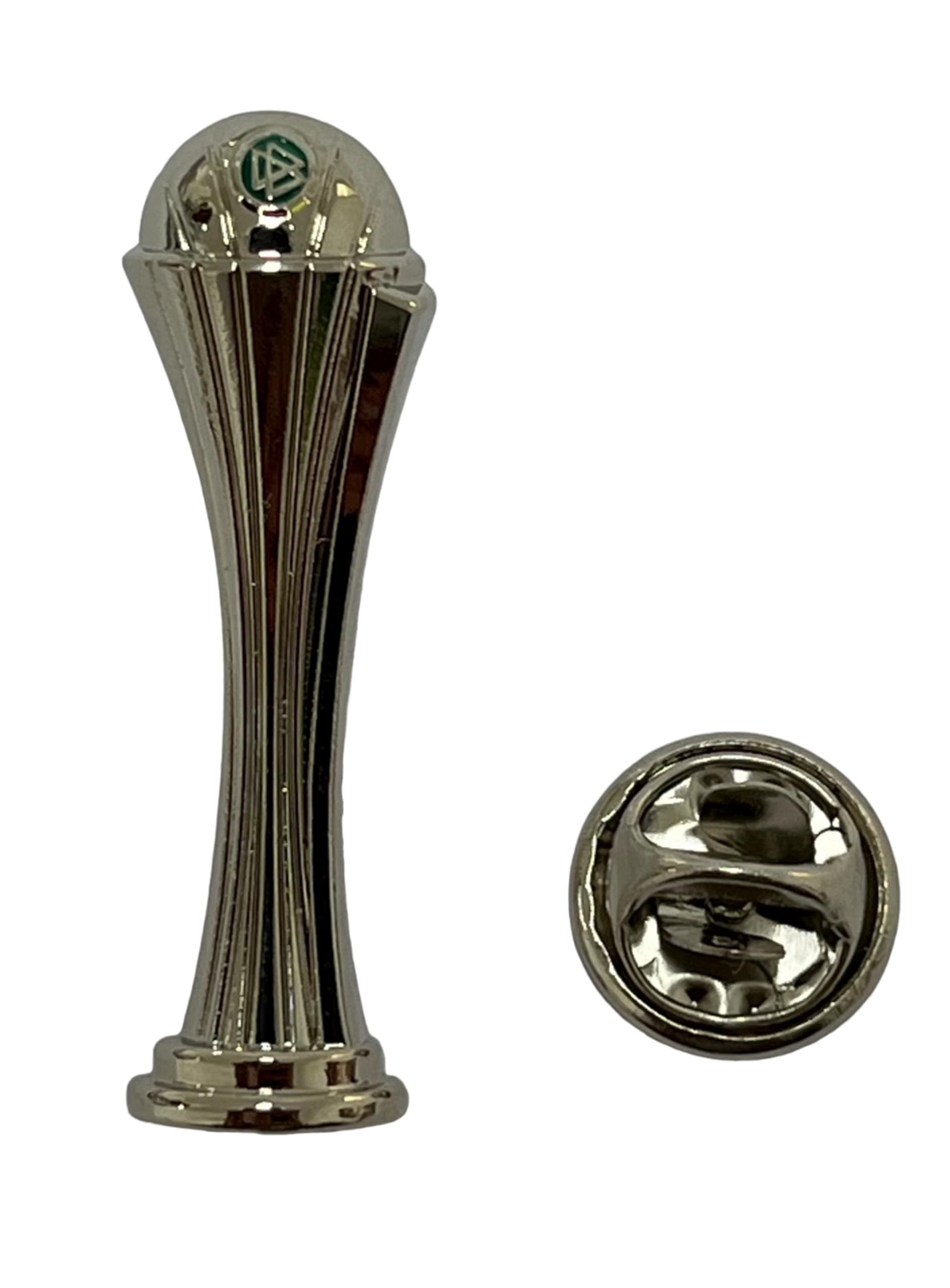 Pin Anstecker Anstecknadel Frauenfußball DFB-Pokal Damen 3D-Pokal Halfcut Trofee 30 mm Höhe Metall Miniatur Fußball Fanartikel offiziDFB Lizenprodukt Sport Merchandise Miniatur Nachbildung, Cobre