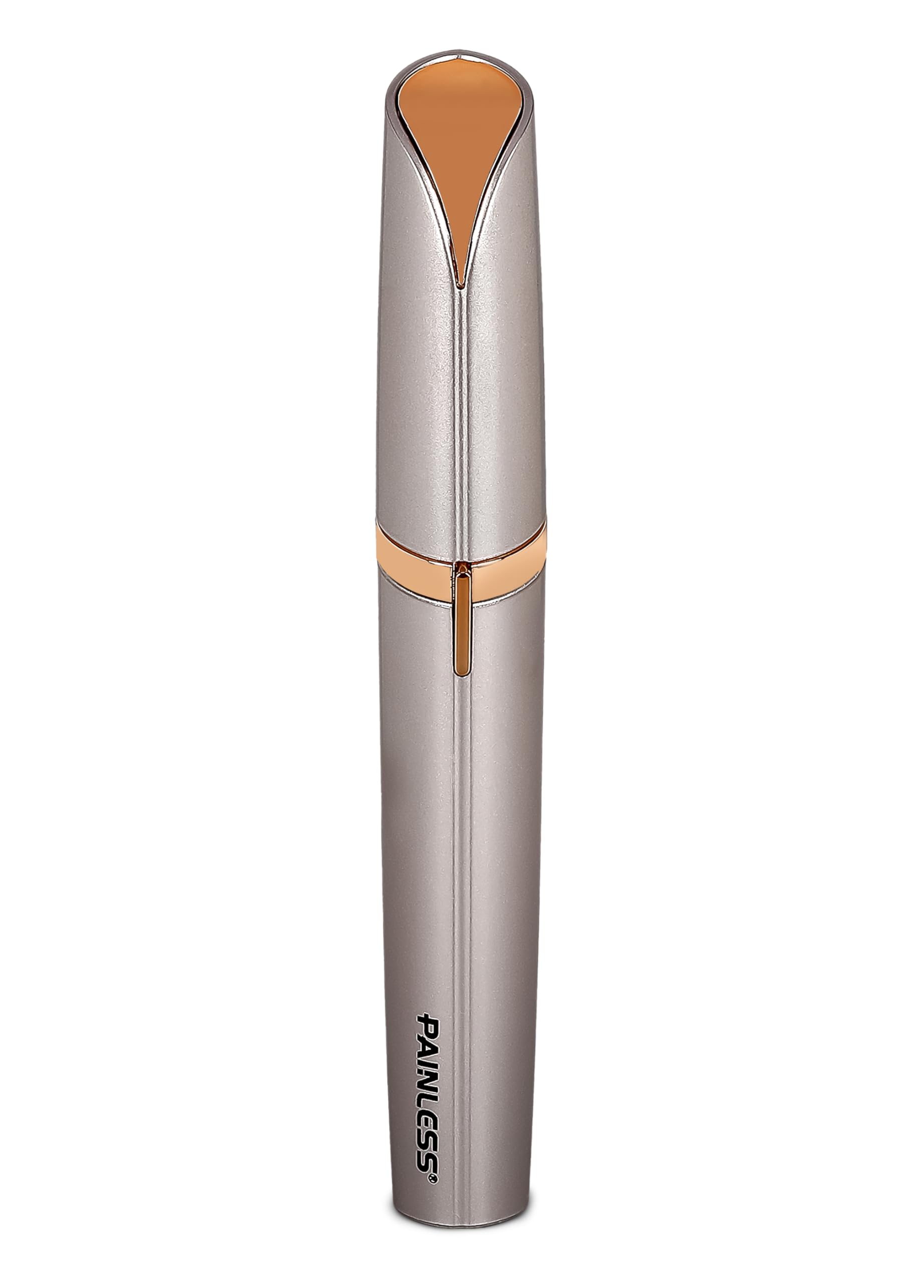 Brigin Painless Eyebrow Trimmer Women's Electric Eyebrow Razor: Epilator Eyebrow for Women Painless and Precision Eyebrow Trimmer for Woman, Grey