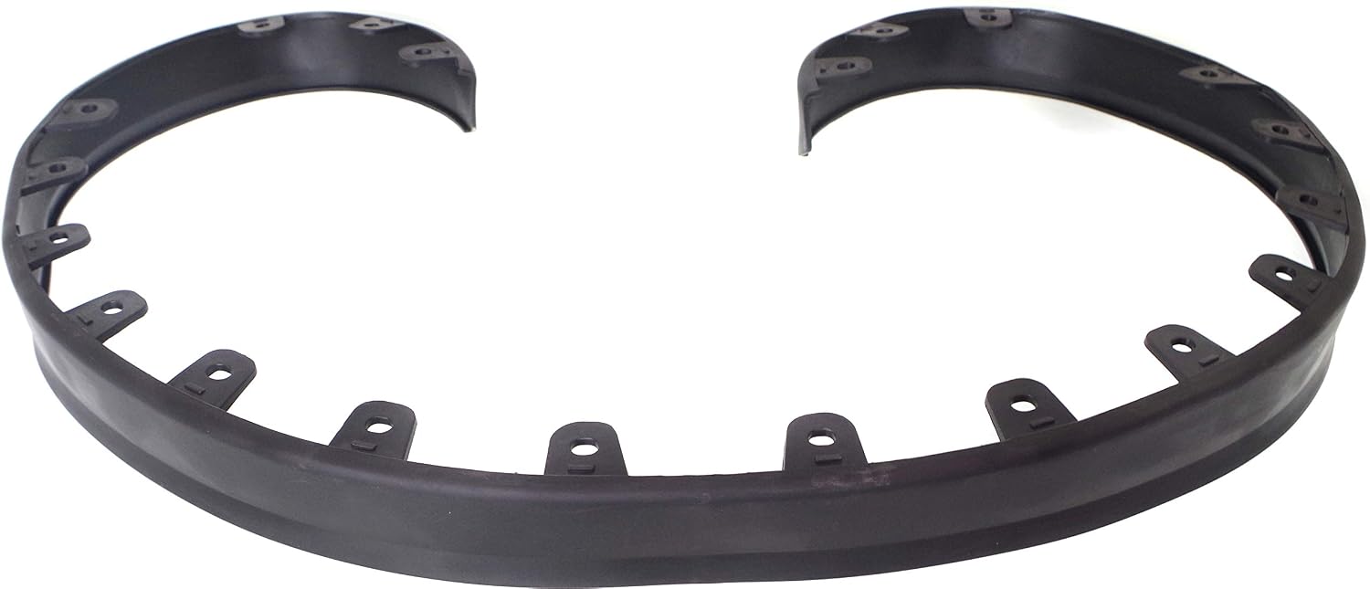 Compatible with 08-15 CTS Front Bumper Lower Valance Air Deflector Apron Garnish Panel Textured Black