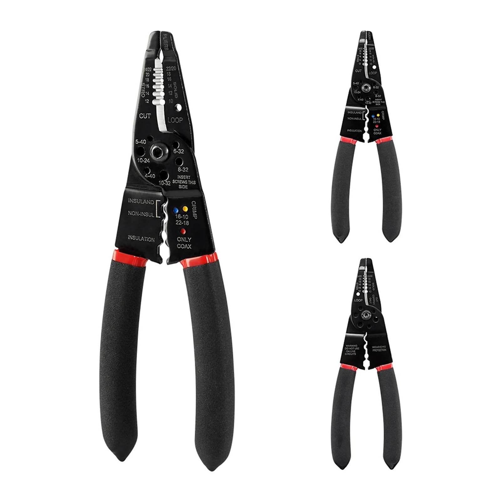 Alicates multifuncionales for pelado de cables, herramienta manual automática de precisión for corte de cables, crimpadora | Red