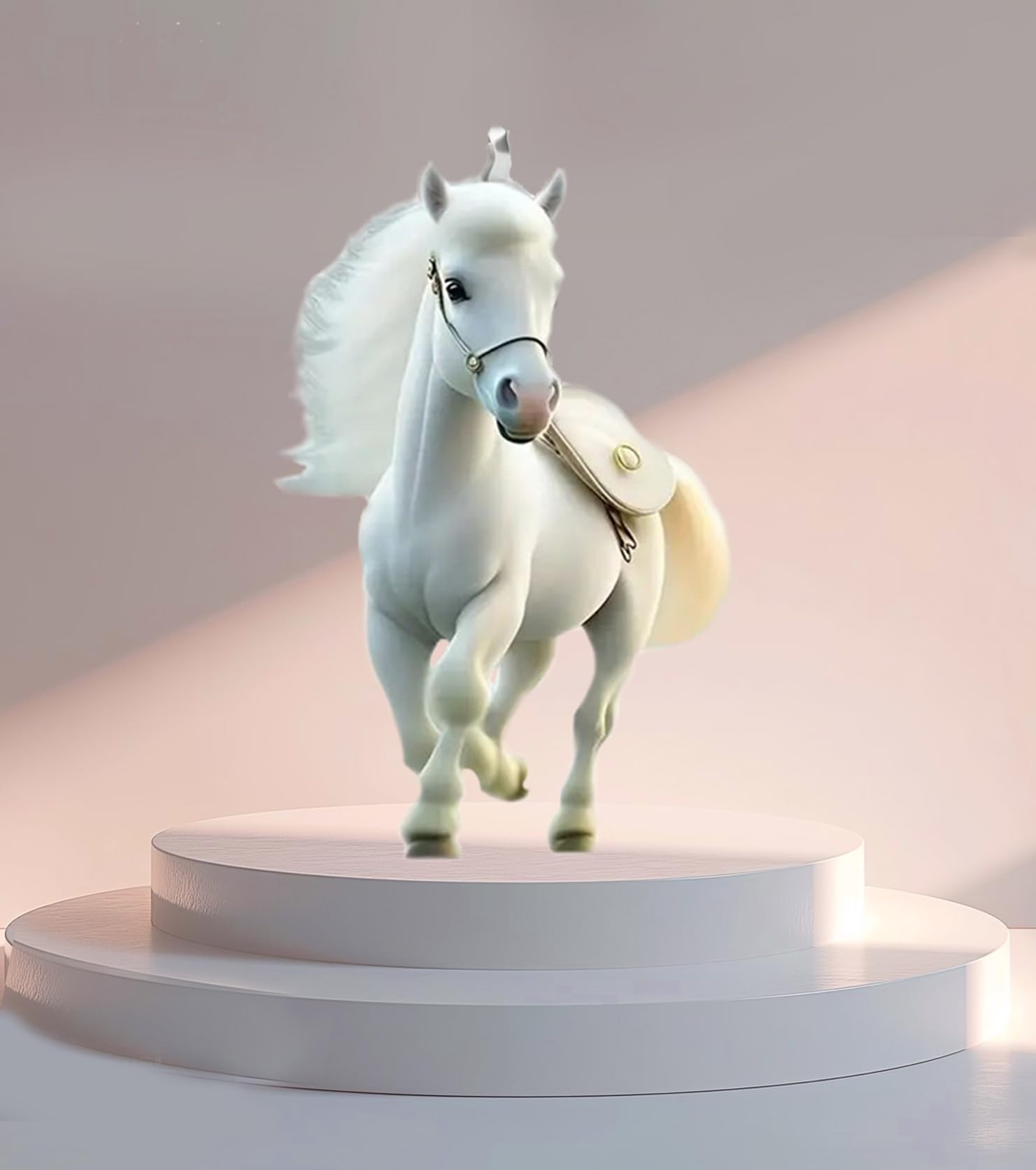 12 Portachiavi A Forma Di Cavallo In Plastica - Decorazione Divertente Per Compleanni A Tema | Idea Regalo Per Appassionati - Foto 11