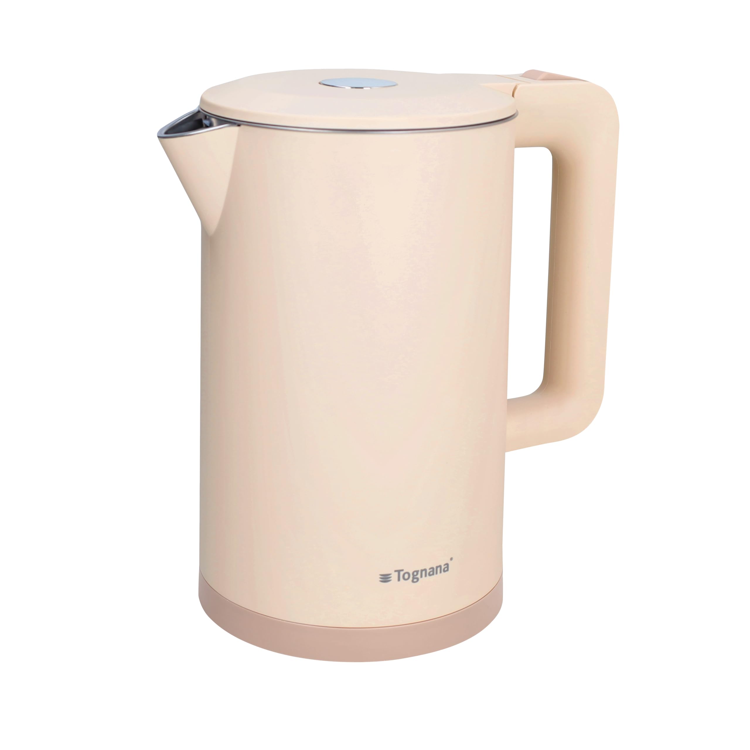 Tognana Iridea czajnik 1,7 l, tworzywo sztuczne, stal nierdzewna, szampan