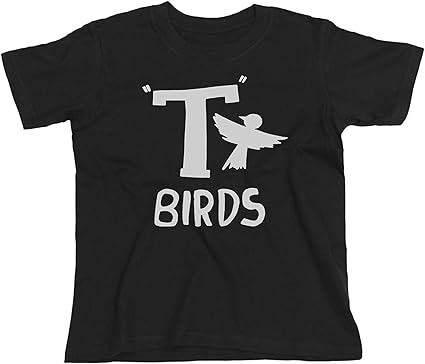Buzz Shirts T Birds Grease Kids Fancy Dress Organic Cotton Unisex T Shirt Amazon Co Uk Clothing