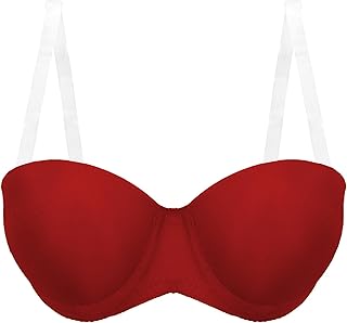 حمالة صدر بقالب كوب B بدون ظهر للنساء من لاسو (عبوة من قطعة واحدة)