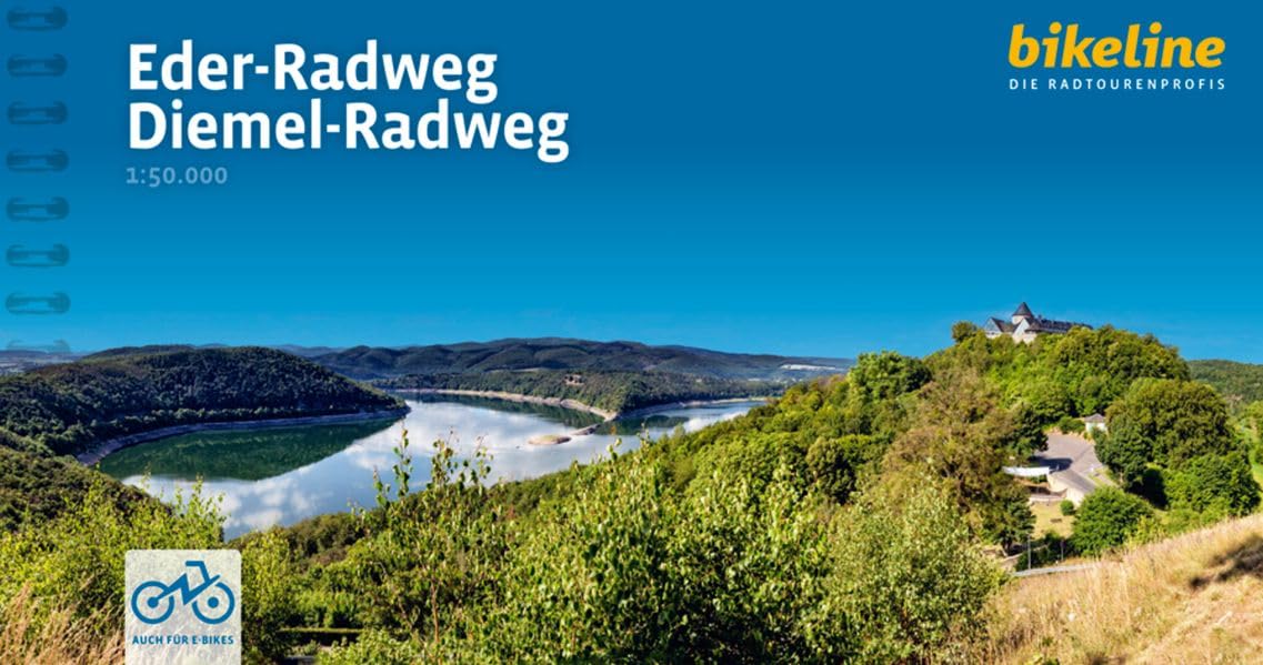 Eder - Radweg Diemel - Radweg: 368 km, 1:50.000, GPS-Tracks Download, LiveUpdate, Übernachtungsverzeichnis (Radtourenbücher)