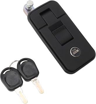 Adjustable Lever Manual Compression 3 7 X 1 8 Inch Zinc Alloy Wide Application Compression Lock Heavy Duty with 2 Keys for Truck Trailers