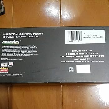 Amazon | グリーンライト 特注 1/43 INDY インディ 佐藤 琢磨