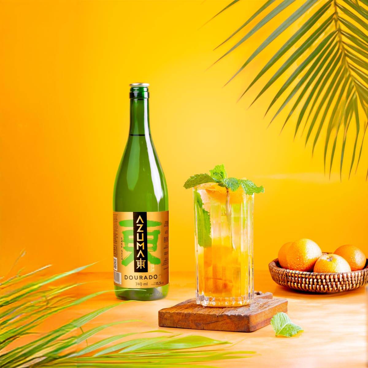 Azuma Saquê Dourado Sake Seco 740ml | Amazon.com.br