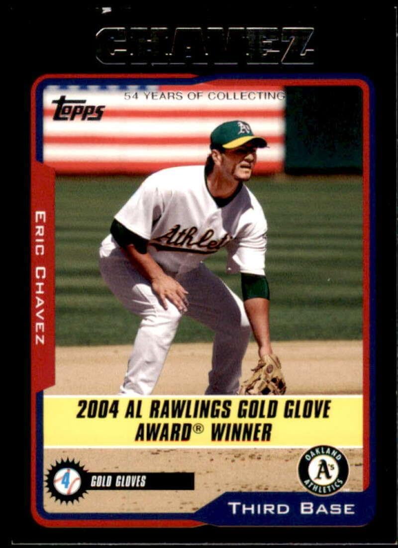 Eric Chavez Card 2005 Topps #699 - Slabbed Baseball Cards