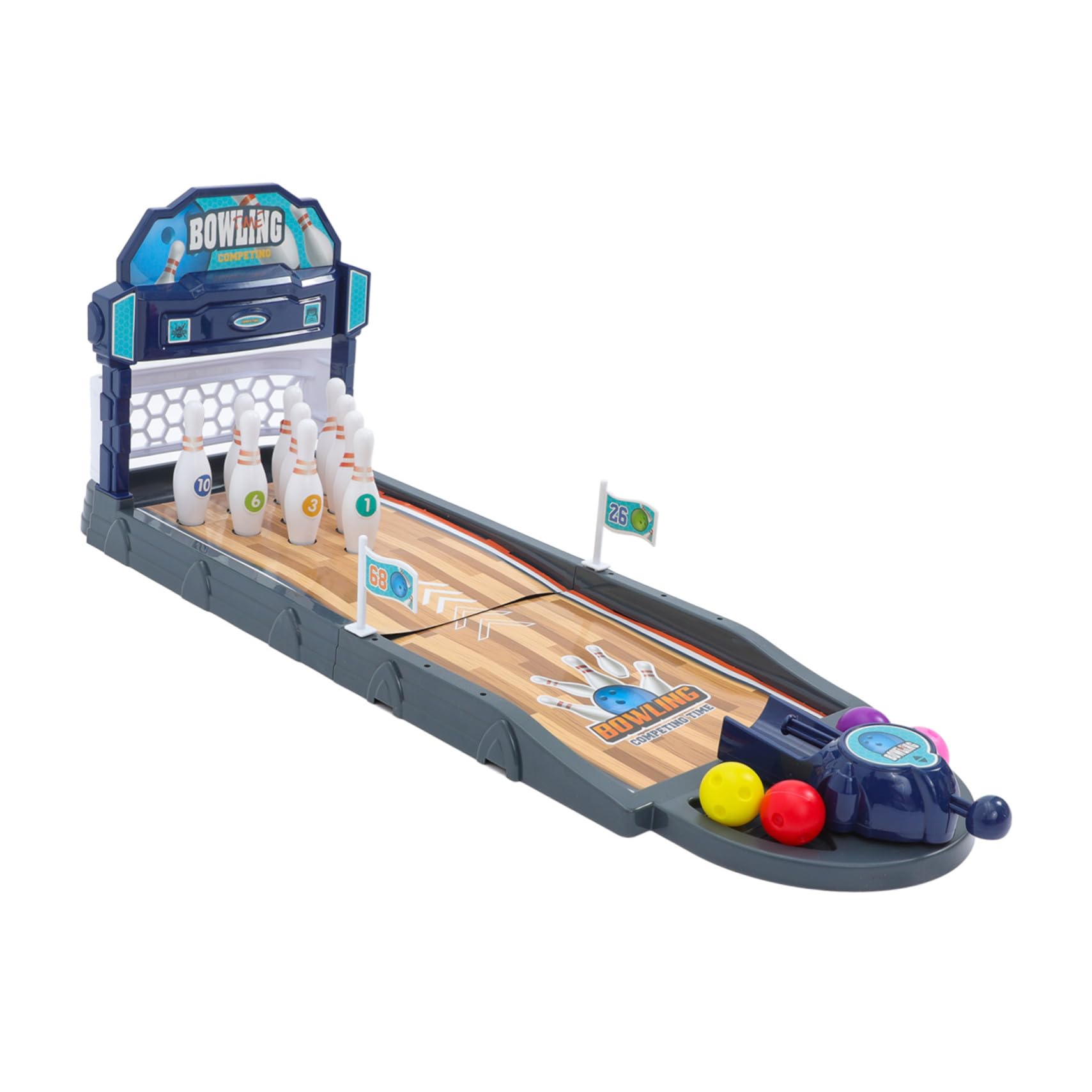Jeu de Bowling pour Garçon et Filles en Plastique Abs, 1 Set