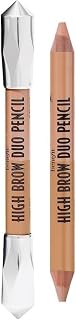 Benefit High Brow Duo Pencil #Almond Cream/Honey Glow (Medium) 2x0.04 Ounce