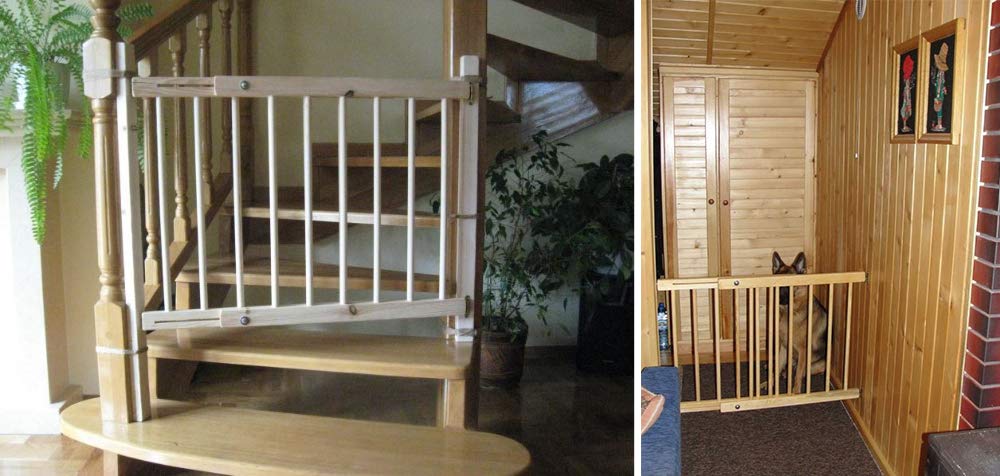 Kit di sicurezza Iso Trade. Modello Safety Gate, Stair Protection Fence Fence Balcony Isolation Door 8257
