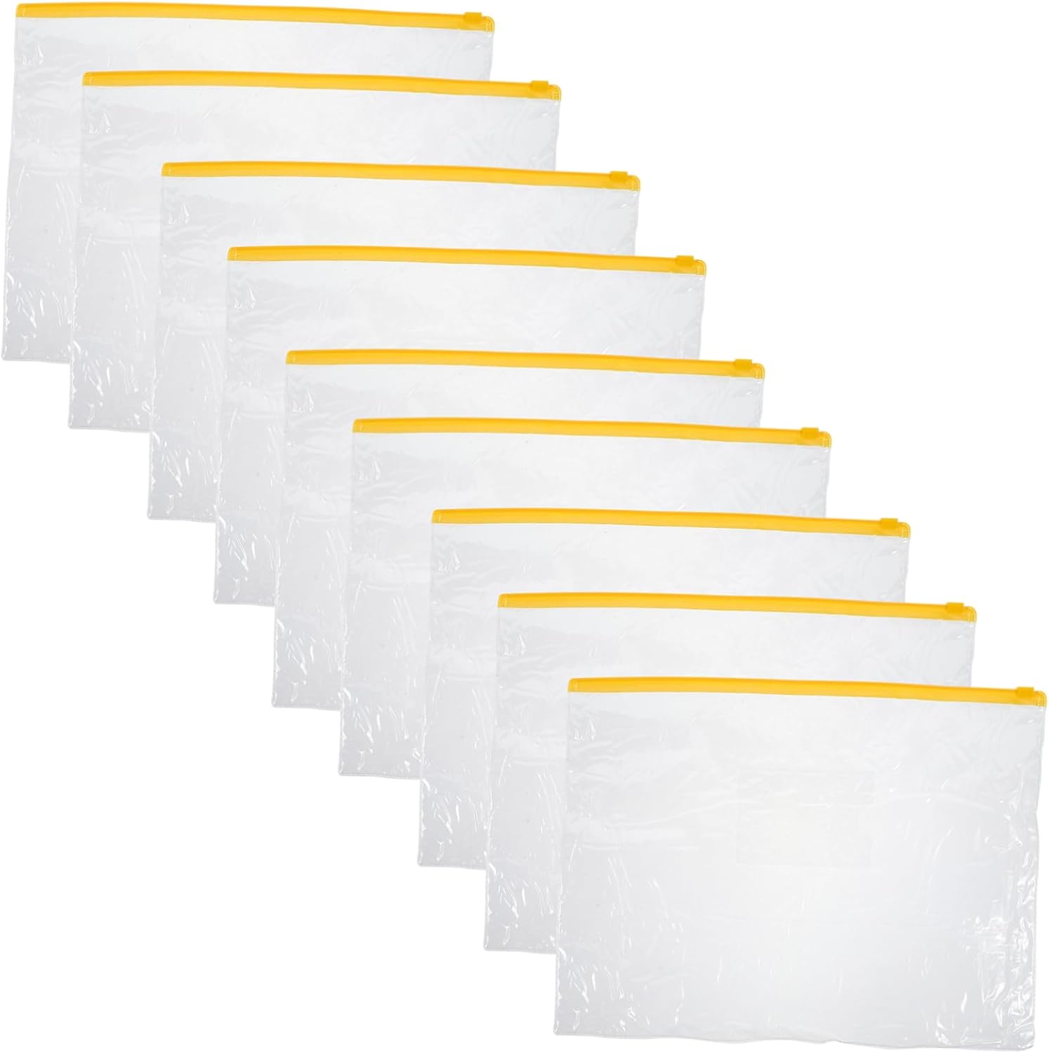 20Pcs Zipper File Storage Folder Reusable Portable File Holder for School Office and Travel Organization for Documents Toiletries and Supplies 20Pcs Zipper File Storage Folder Reusable Portable File Holder for School Office and Travel Organization for Documents Toiletries and Supplies