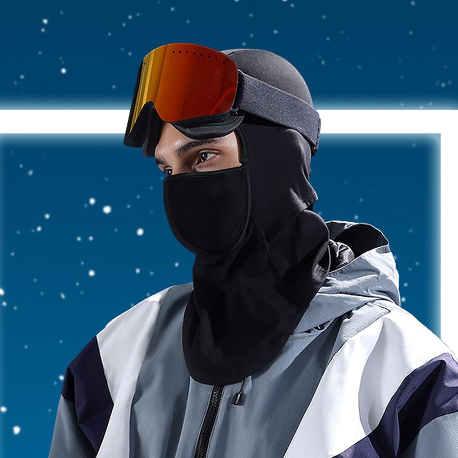 Unisex Winter Head Covering Motorcycle Cycling Face Guard Face For Skiing Cycling