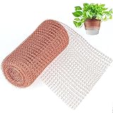 【Hochwertiges Material】Unsere Kupferdrahtgeflecht besteht aus hochwertigem Kupfer, das rostfrei und hochtemperaturbeständig, flexibel und elastisch ist. Leicht zu biegen und nicht leicht zu brechen, können Sie es mit einer Schere in jede gewünschte Länge und Form schneiden, die andere Dinge gut blockieren kann.