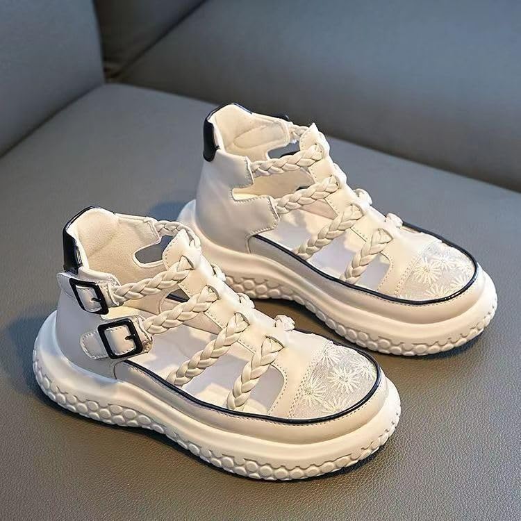 Girls Sandals Toddler/Little Kid/Big Kid Closed Toe Outdoor Soft Sole Summer Dress Shoes2