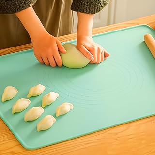 Premium Non-Slip Silicone baking Mat– Heat-Resistant, Non-Stick, Food-Grade, Waterproof & Durable – Large 40 x 60 cm Surface Protection Mat for Kitchen & DIY Projects