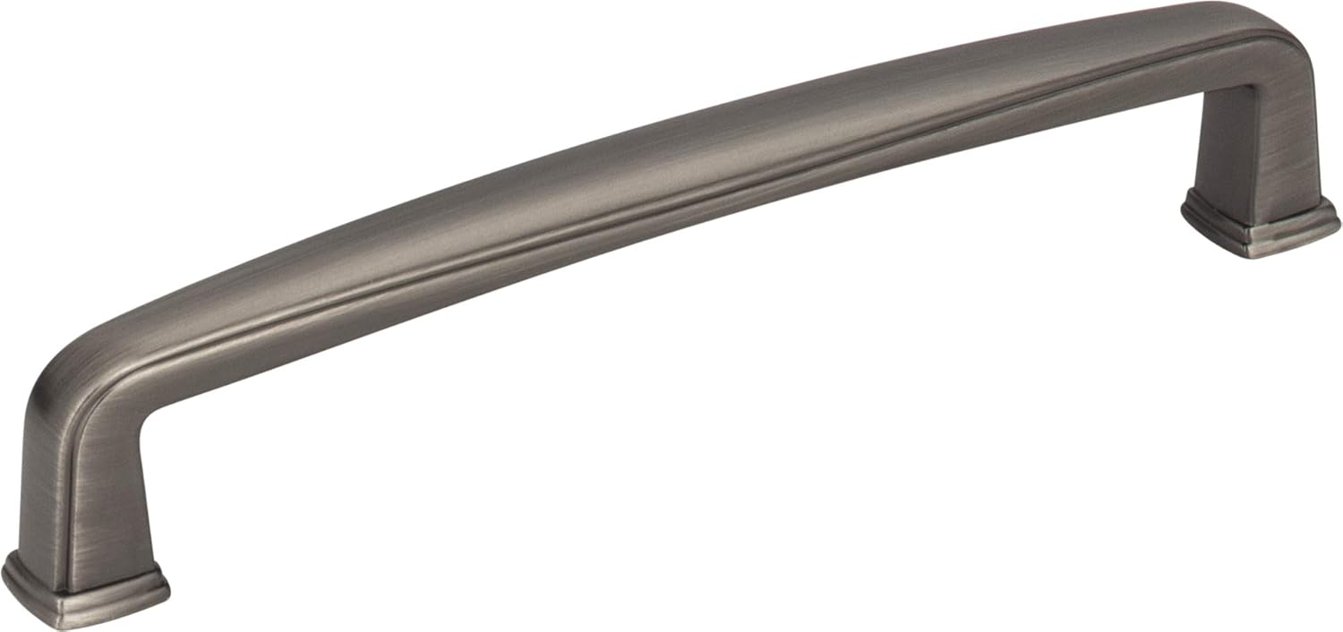 Jeffrey Alexander 1092-128DBAC Pull Milan 1 Collection, Brushed Oil Rubbed Bronze