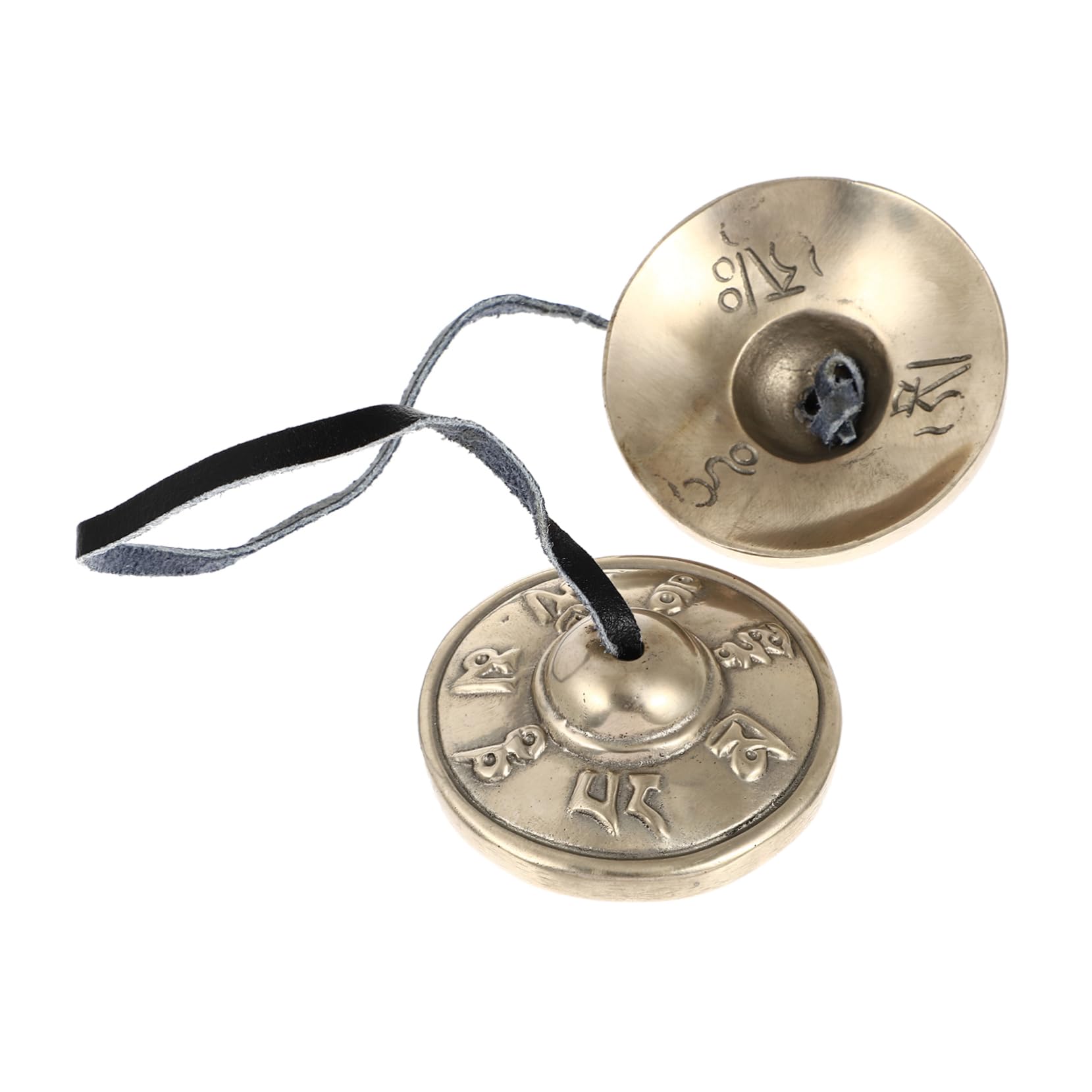 ULDIGI Copper Handmade Percussion Instrument Cymbal Bell for Meditation Yoga and Religious Rituals
