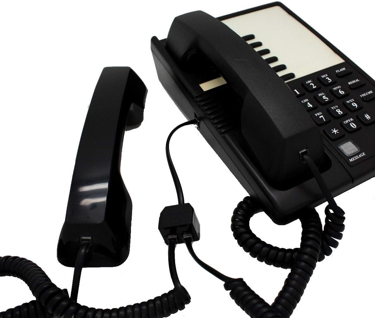 Newtech Telephone Training Adapter Y Splitter for Corded Handset