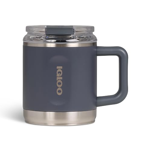 IGLOO Tazza Termica 430ml Acciaio Inox Isolata Doppia Parete Antigoccia