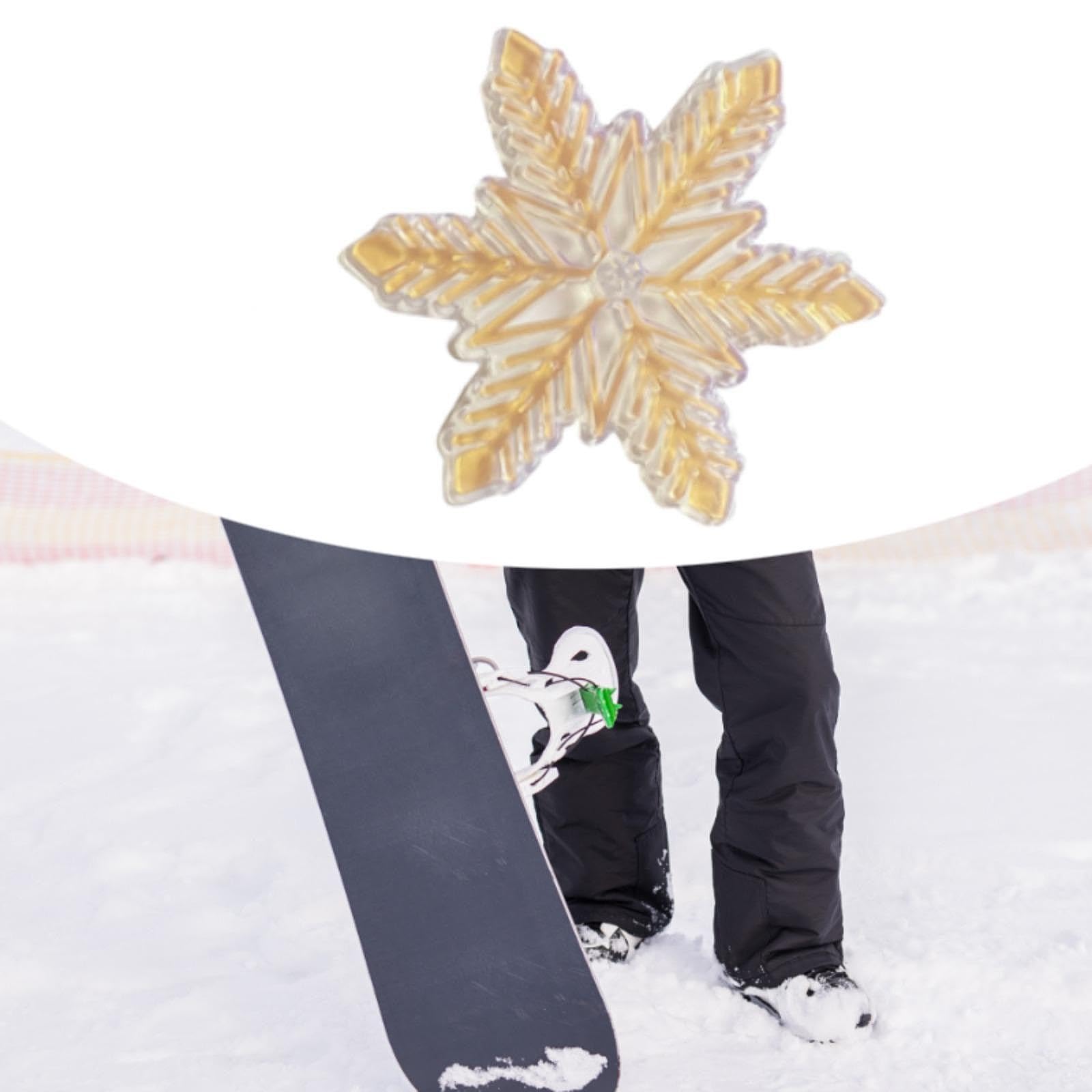 Gralara Grip Pad per Snowboard, Grip Pad per Snowboard, Imbottito, Antiscivolo, Leggero, per l'inverno, per Tavola Singola E