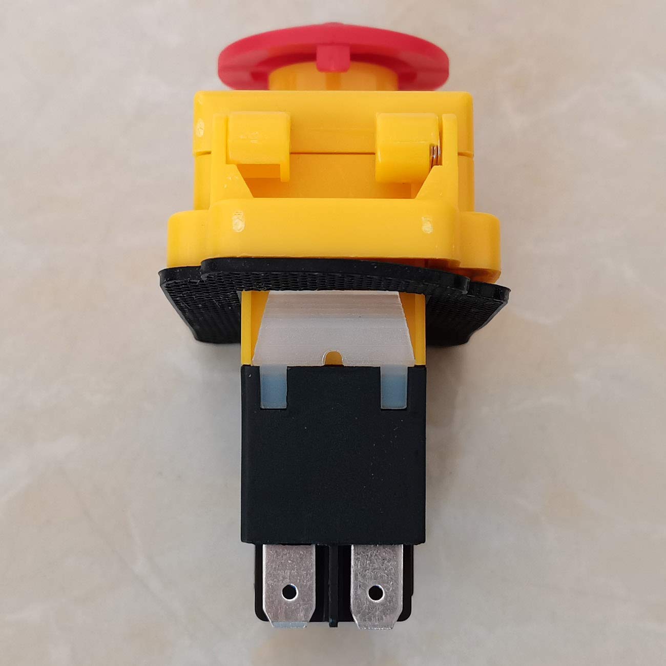 Commutateur électromagnétique DKLD DZ-6I Interrupteurs à bouton-poussoir d'arrêt d'urgence pour équipement de machine-outil industriel Ac 250V 16 (15) A 5E4 DZ-6 IP55
